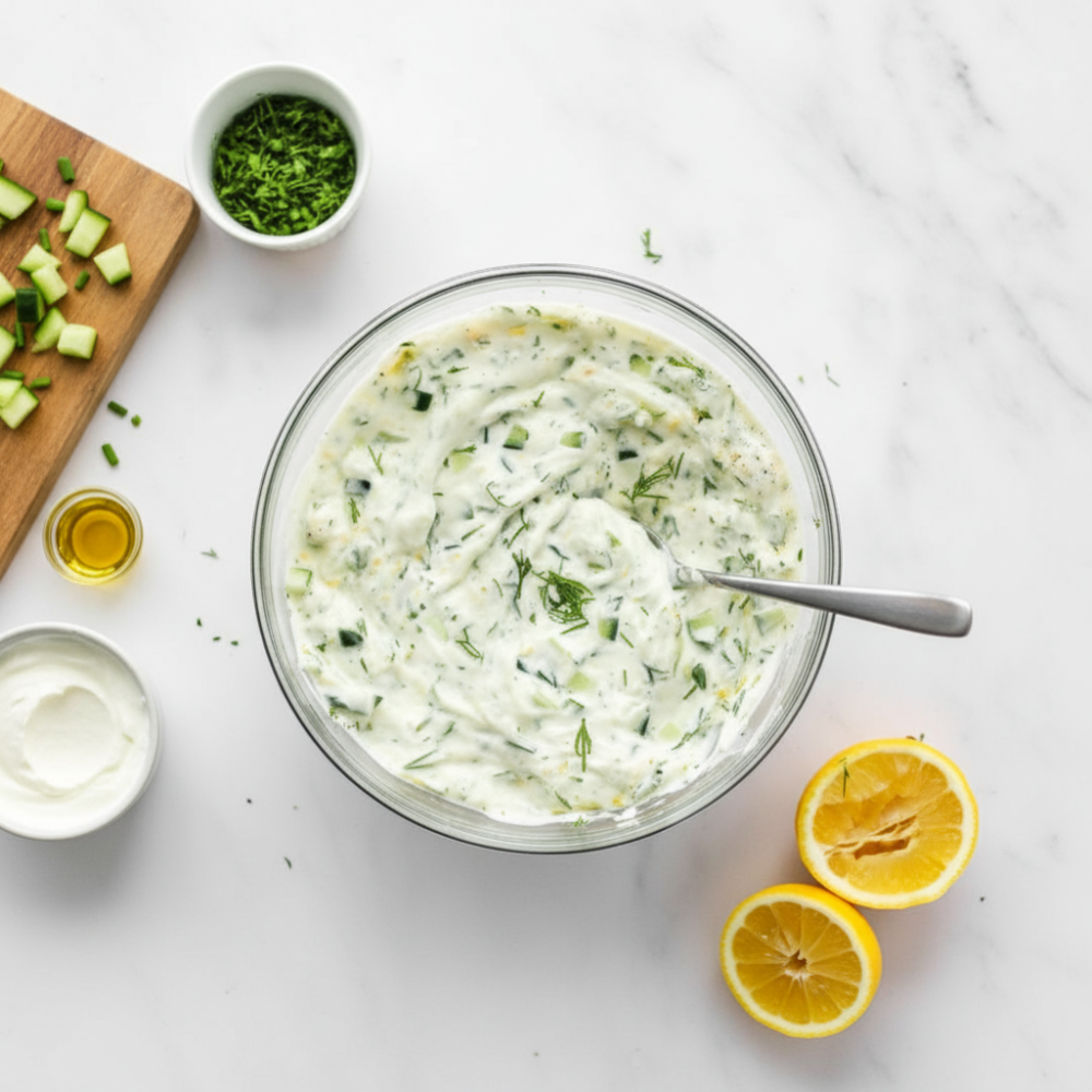 Creamy Dill Cucumber Yogurt Dip (Fast & Easy Recipe)