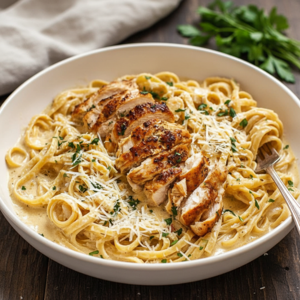 Easiest Chicken Alfredo Recipe: Quick & Creamy