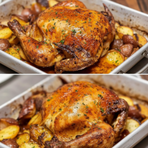 Easy Whole Roasted Chicken Recipe: Juicy & Perfect