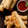 Crispy Fried Vegetable Spring Rolls (with Beef)