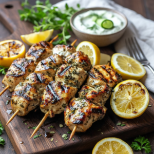 Authentic Greek Chicken Souvlaki Marinade Recipe
