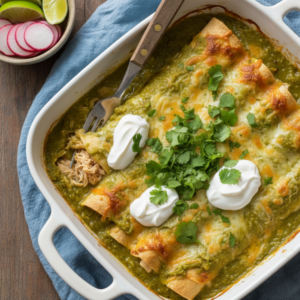Easy Green Chicken Enchiladas Recipe