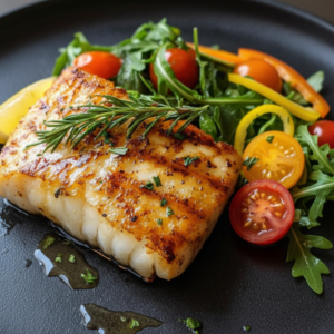 Easy Grilled Cod with Lemon Herb Recipe