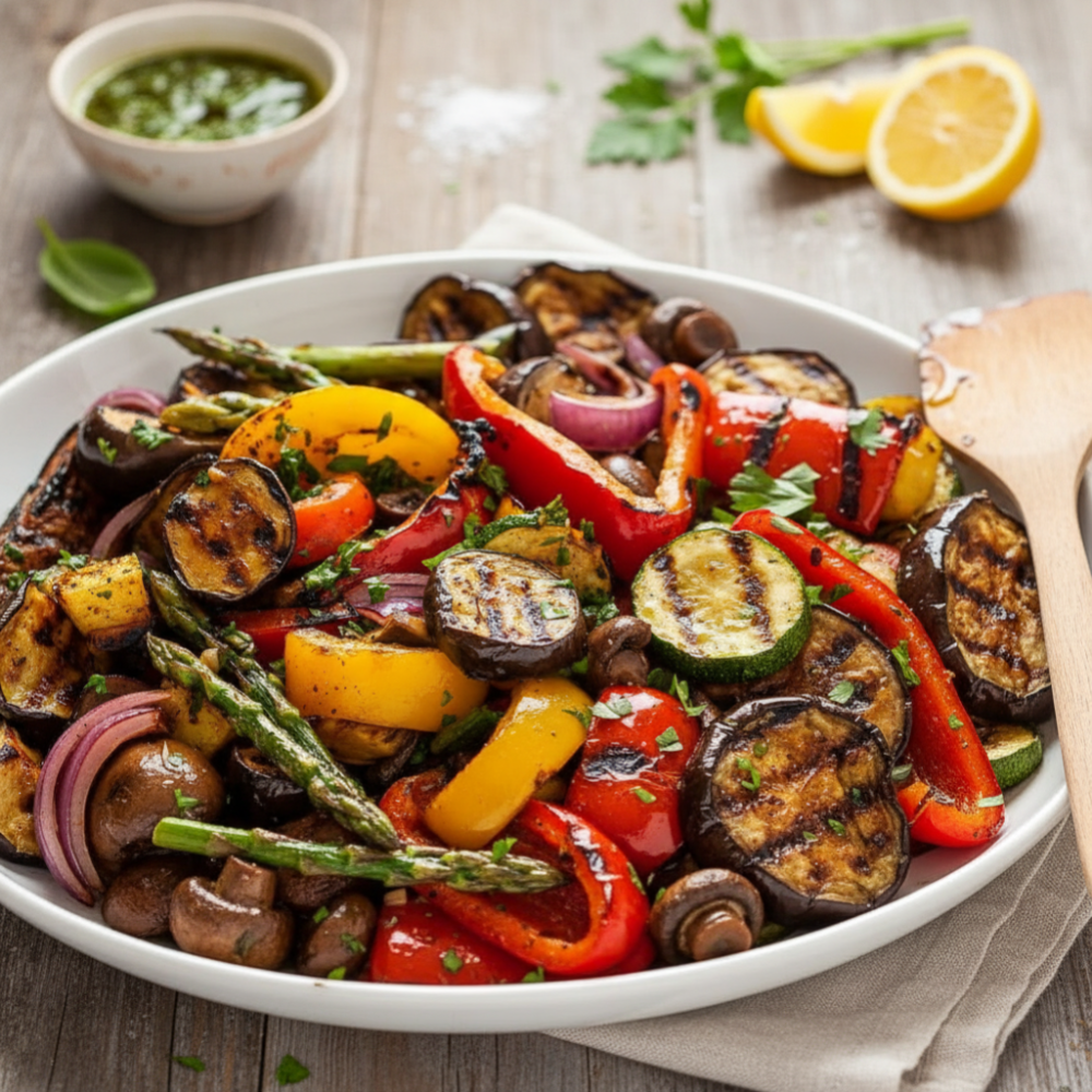 Best Grilled Veggies with Marinade Recipe