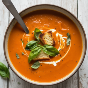 Best Homemade Tomato Soup Recipe (Creamy & Easy)