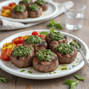 Grilled Lamb Chops Mint Pesto: Fast & Easy Recipe 4 Grilled Lamb Chops Mint Pesto: Fast & Easy Recipe