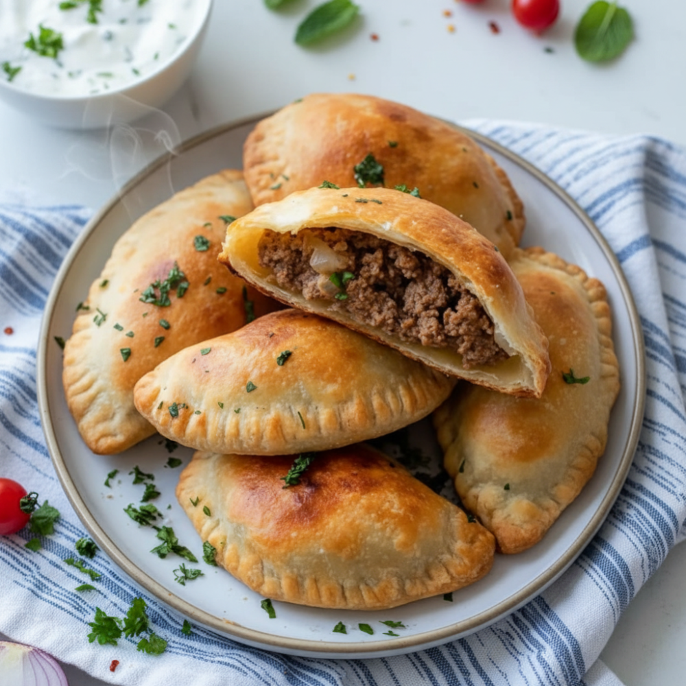 Lebanese Meat Pies (Sfeeha): Easy Ground Beef Recipe