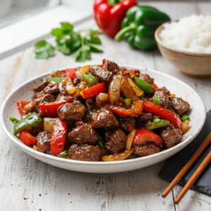Quick & Easy Pepper Steak Stir-Fry Recipe