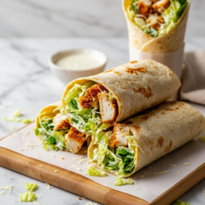 Quick Chicken Caesar Wrap: A Crispy 15-Minute Recipe