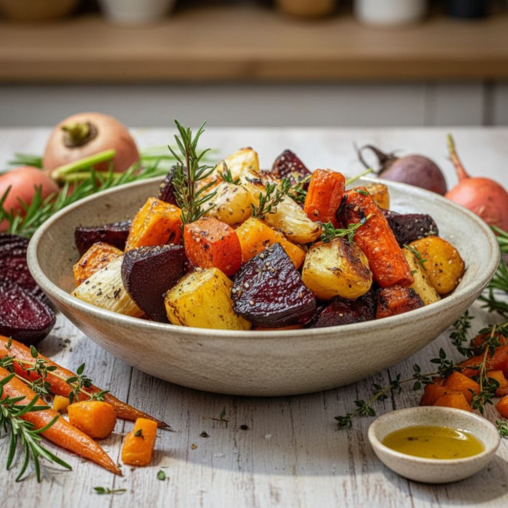 The Best Roasted Root Vegetables Recipe