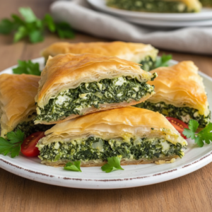 Spanakopita Greek Spinach Feta Pie Recipe