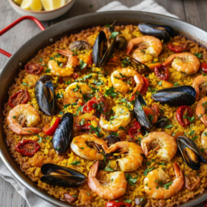 Authentic Spanish Seafood Paella Recipe