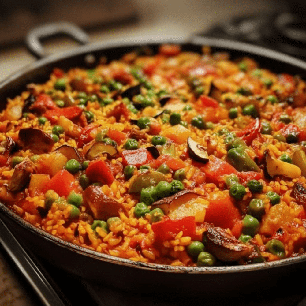 Authentic Spanish Vegetable Paella Recipe