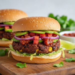 Spicy Black Bean Burger Recipe: Hearty & Easy