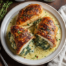 Easy Spinach Artichoke Stuffed Chicken Recipe