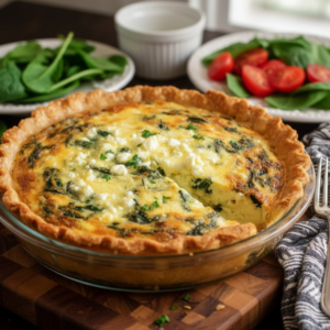 Spinach Feta Quiche Recipe for a Perfect Brunch