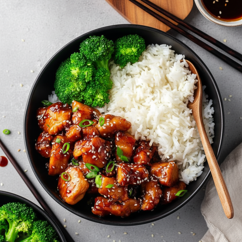 Sticky Teriyaki Chicken Bowl (Quick & Easy Recipe)