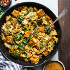Tofu Stir-Fry Peanut Sauce: Easy Vegan Recipe
