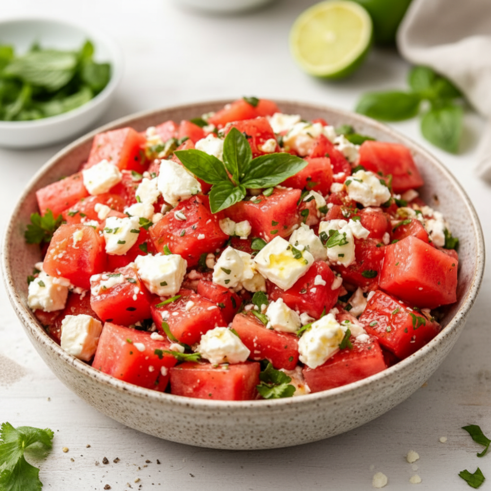 Watermelon Feta Salad: Easy & Refreshing Recipe