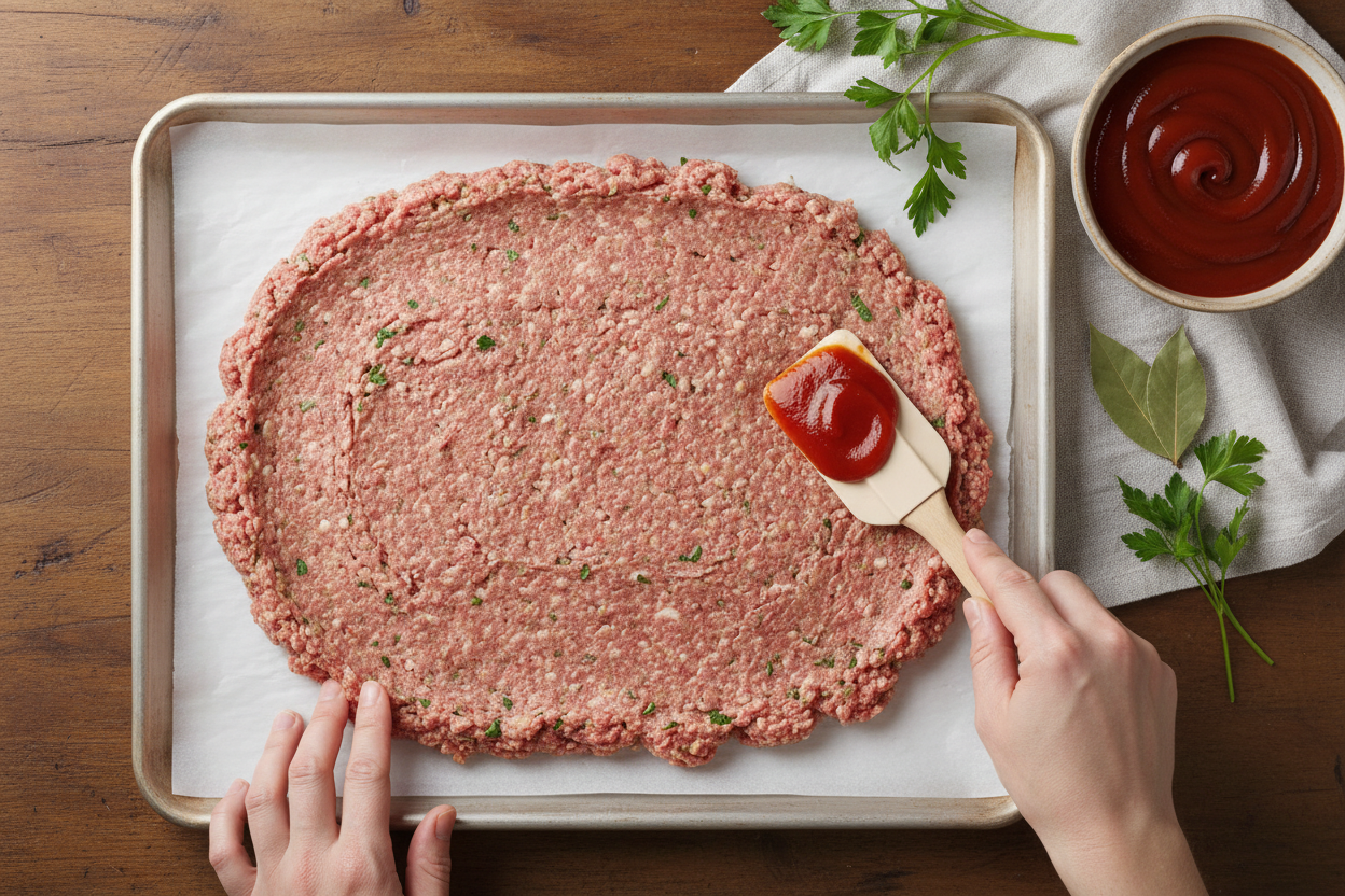 America’s Most Craved: Classic Meatloaf Recipe preparation step 2