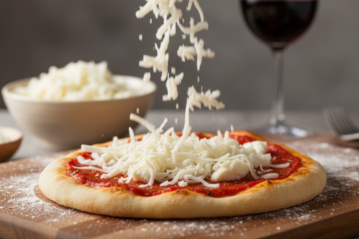 Buildable Beef Pizza preparation step 1