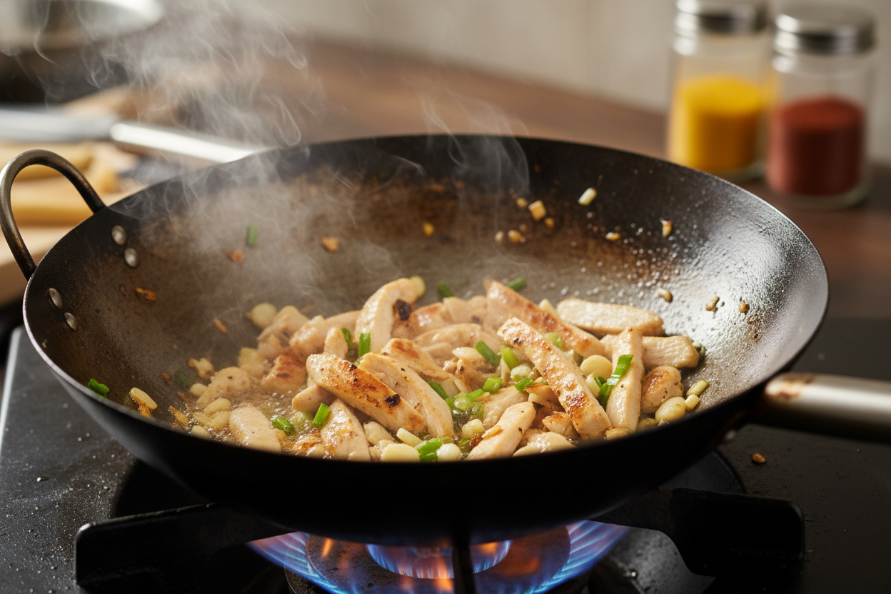 Chicken Lo Mein Noodles preparation step 1