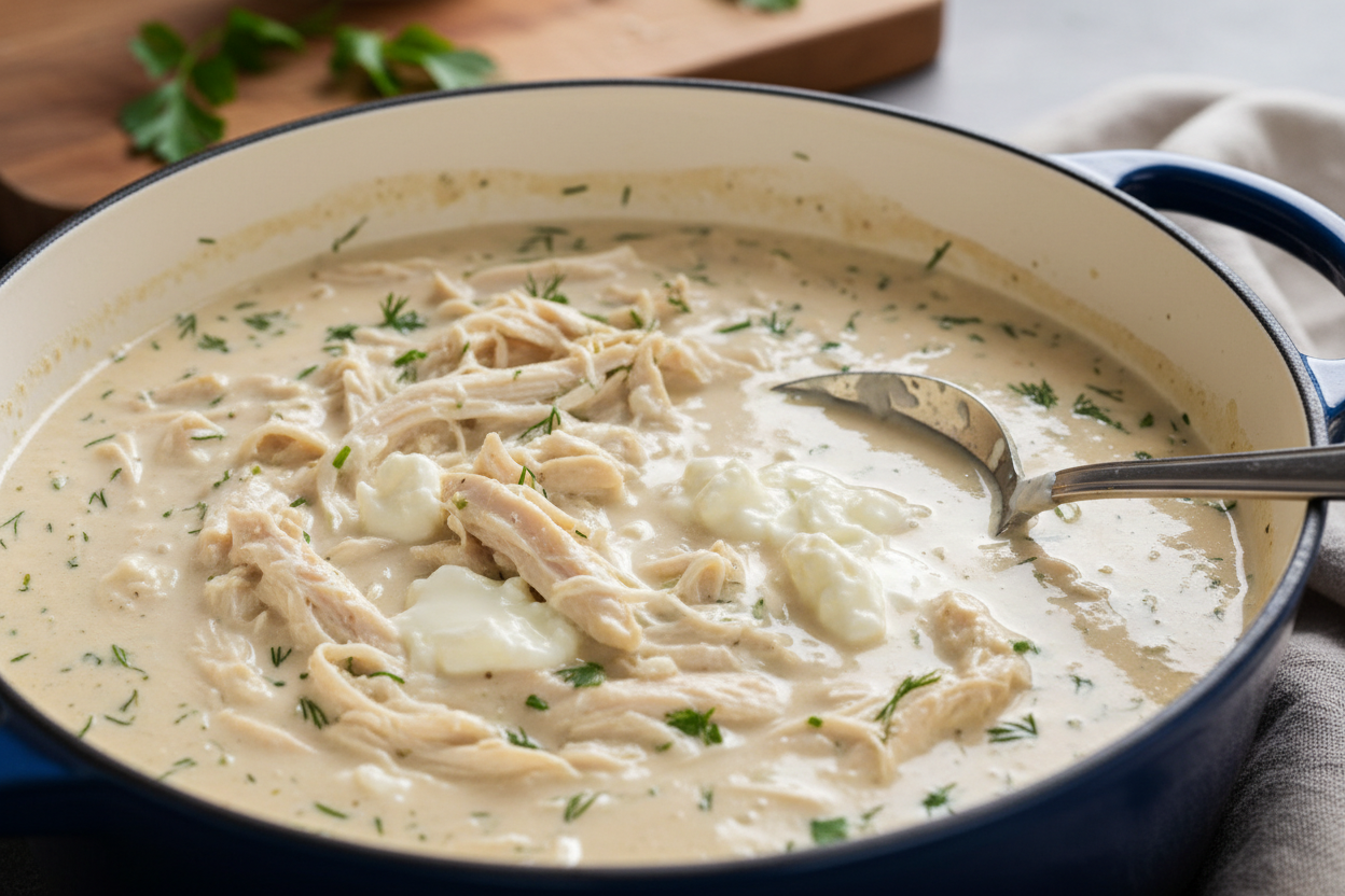Rich and Creamy Chicken Tortilla Soup Recipe 3 Creamy Chicken Tortilla Soup preparation step 2