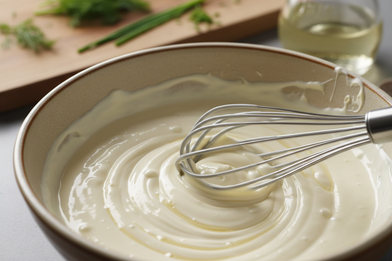 Creamy Pasta Salad: The Ultimate Cold Side Dish with Crispy Beef 2 Creamy Pasta Salad preparation step 1