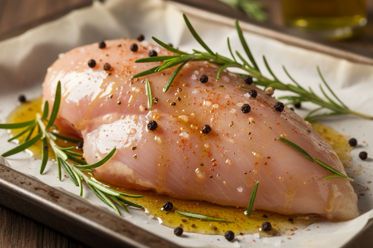 Crispy Oven Roasted Chicken Breast: Perfect Bone-In Recipe 3 Crispy Oven Roasted Chicken Breast preparation step 2