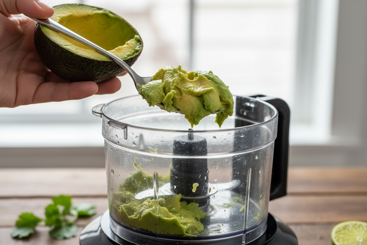 Easy 5-Ingredient Avocado Pasta for Toddler Lunch preparation step 1