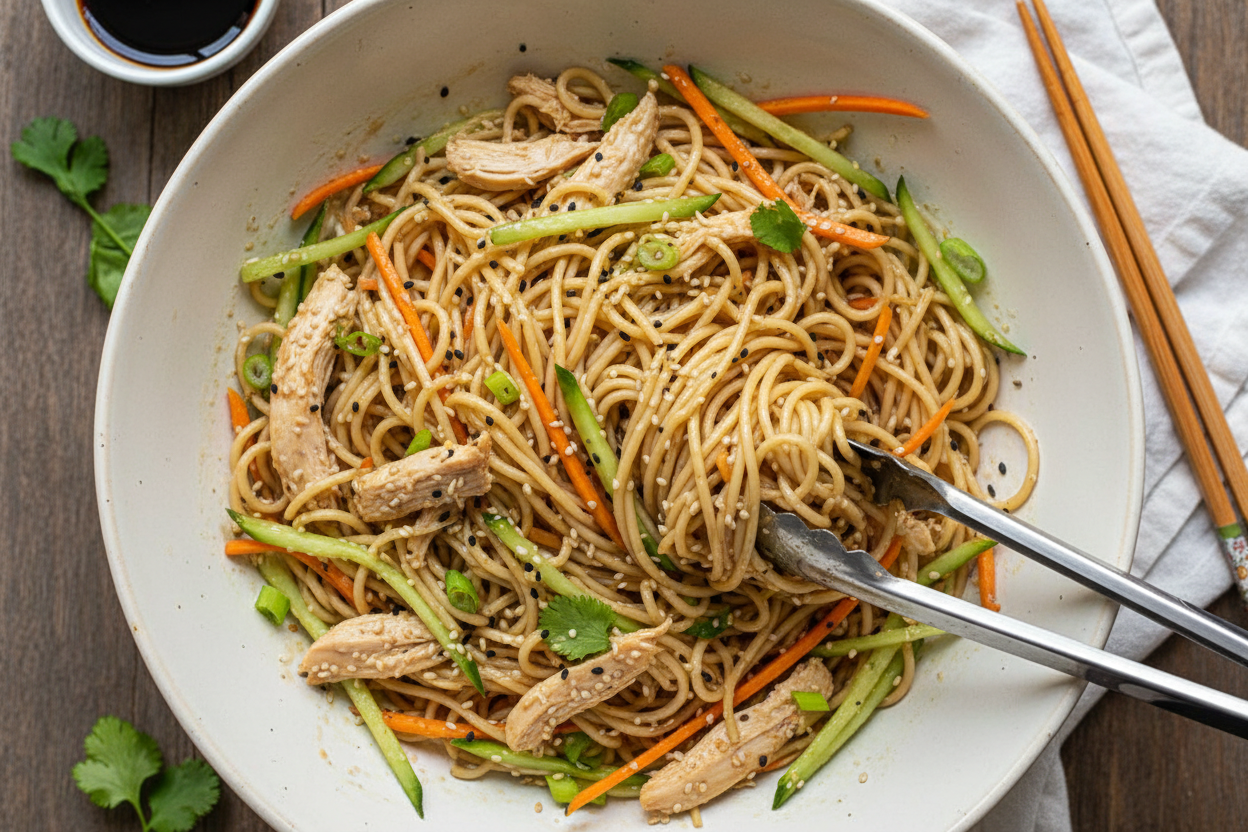 Easy Asian Cold Sesame Noodles That Beat Takeout Every Time preparation step 2