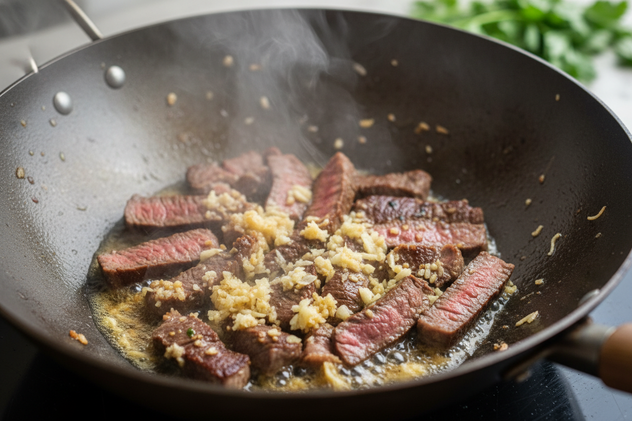 Easy Beef and Broccoli Stir Fry preparation step 1
