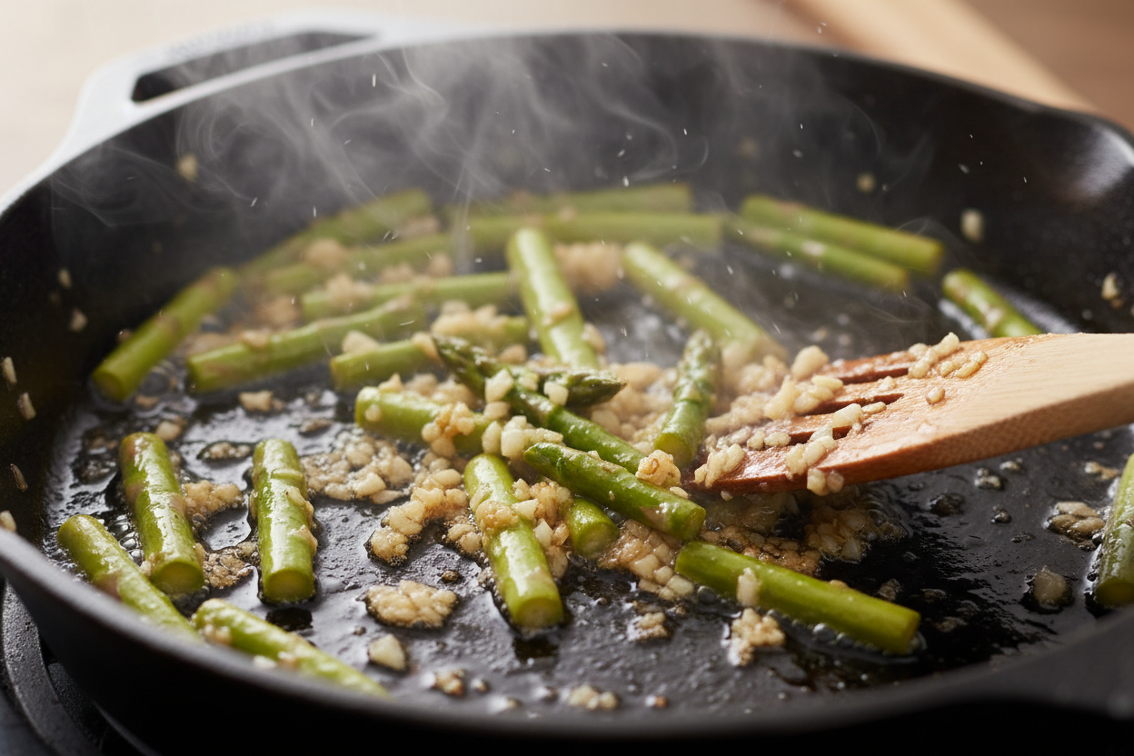 Easy Chicken Asparagus Pasta Recipe preparation step 2