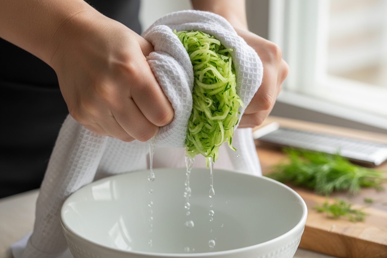 Easy Cucumber Mint Raita preparation step 1