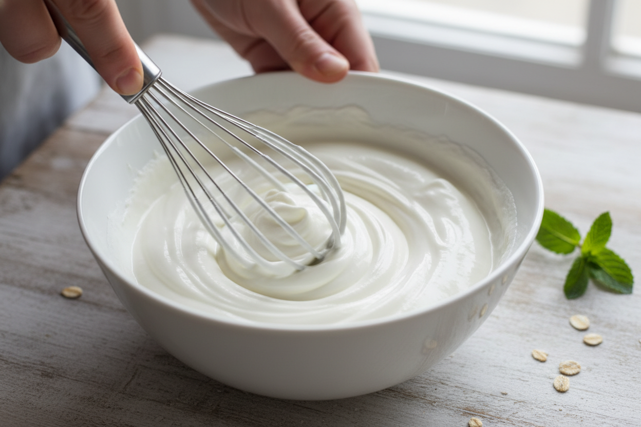 Easy Cucumber Mint Raita preparation step 2