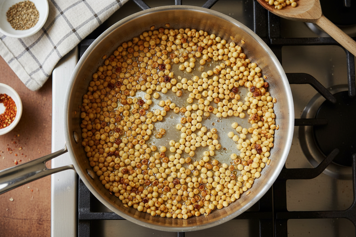 Flavorful Mediterranean Couscous Salad preparation step 2