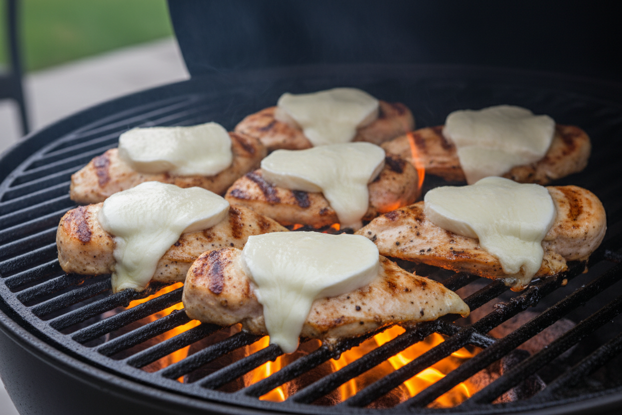 Grilled California Avocado Chicken preparation step 2