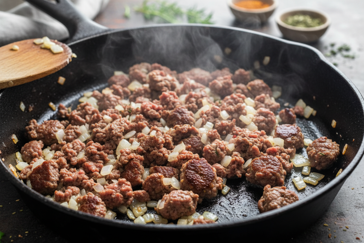 Ground Beef Enchiladas Recipe preparation step 1