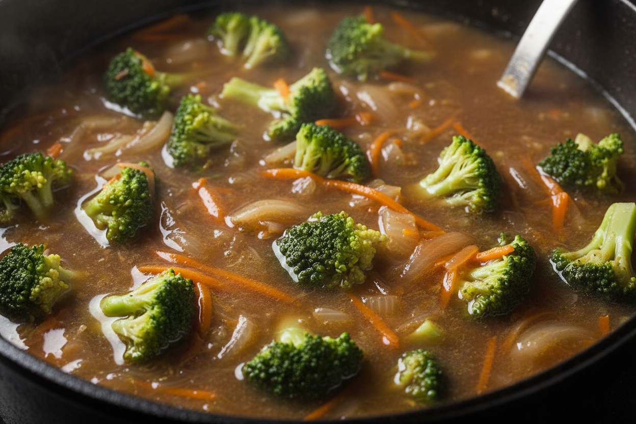 Protein-Packed Broccoli Cheddar Soup (20g Per Bowl) 3 High Protein Broccoli Cheddar Soup preparation step 2