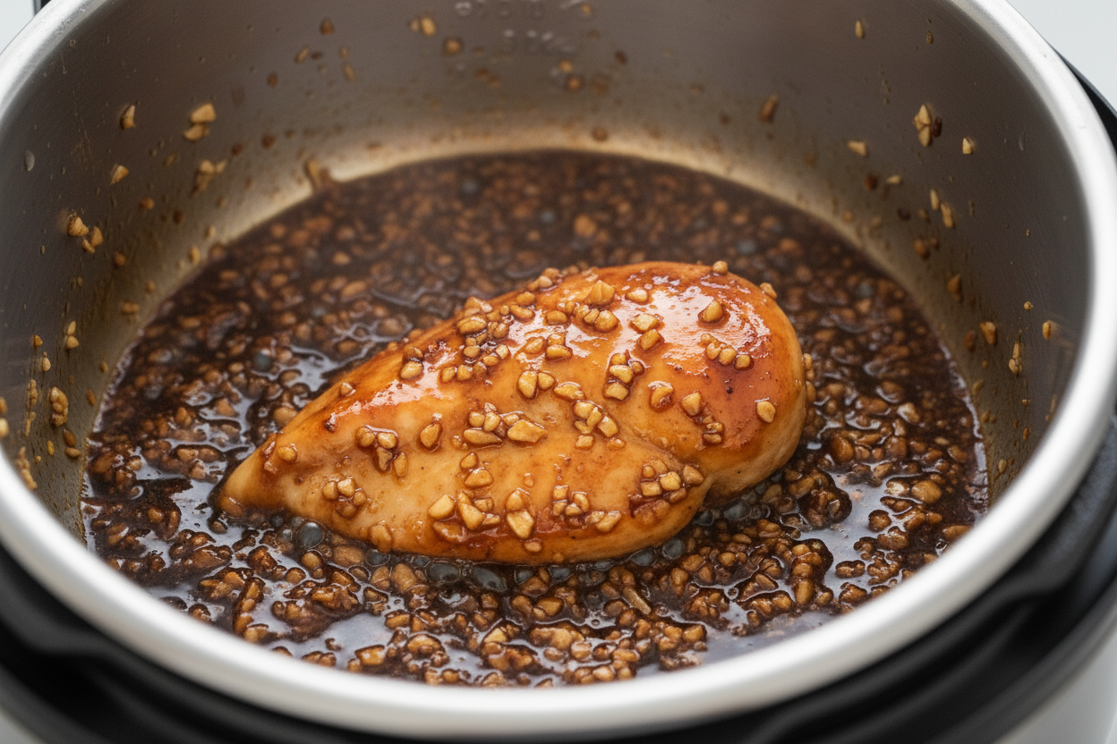 Honey Garlic Chicken preparation step 2