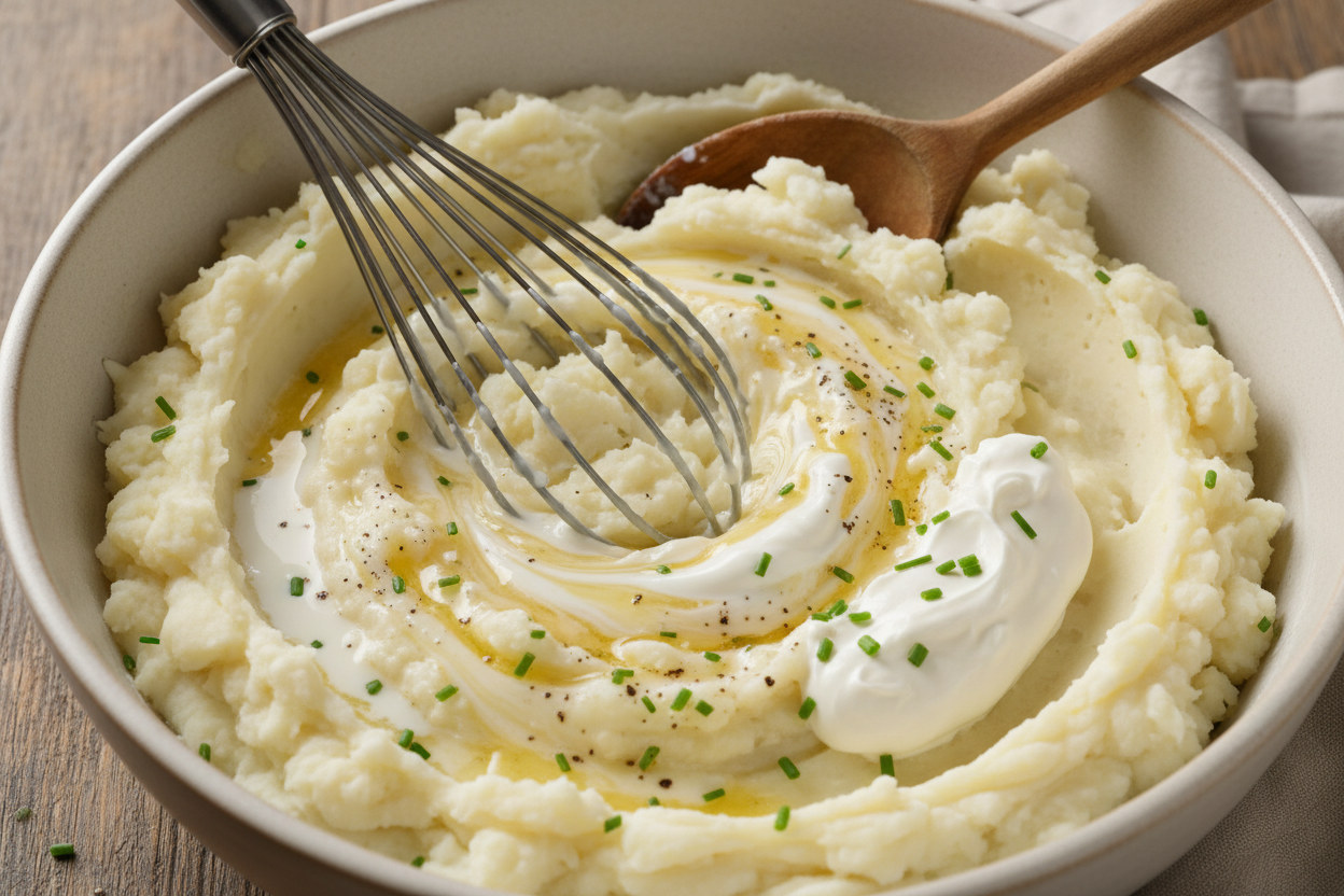 Loaded Baked Potato Casserole preparation step 1