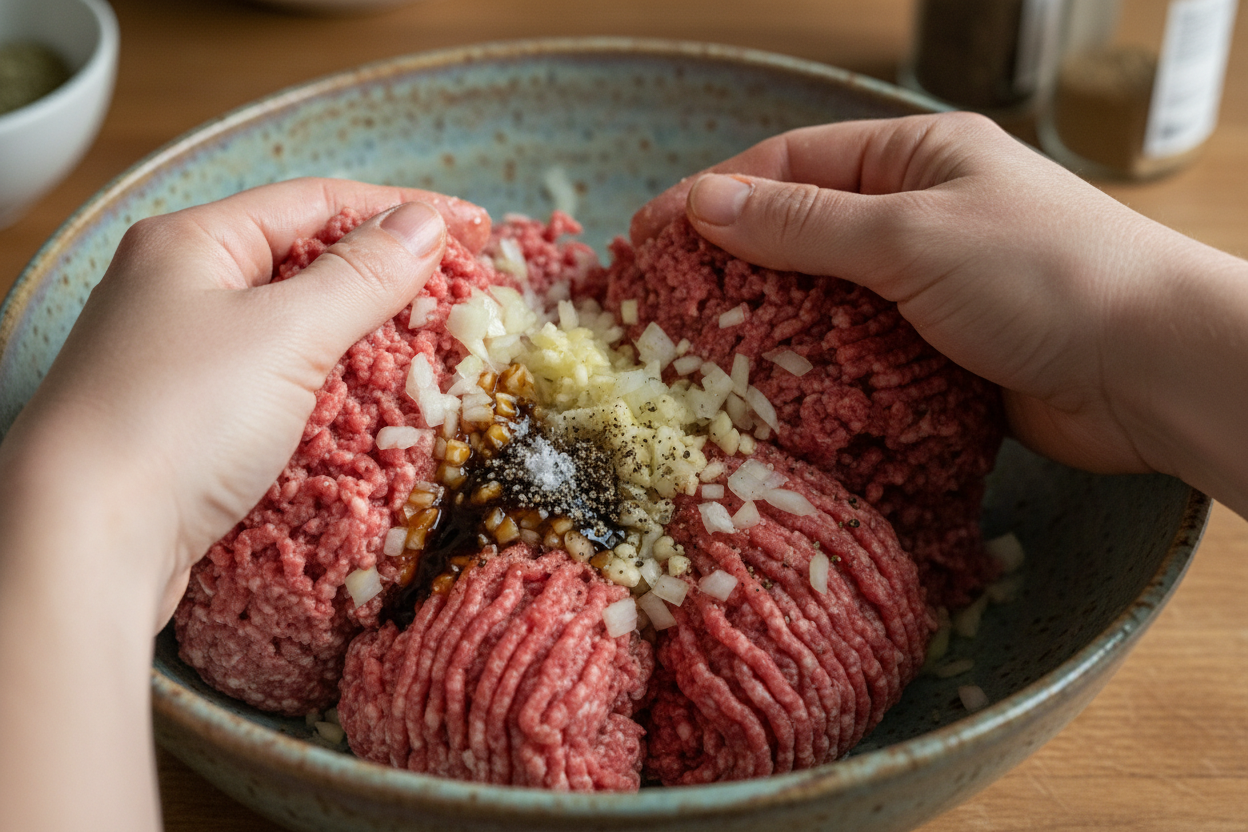 Meatloaf Recipe with the Best Glaze preparation step 1