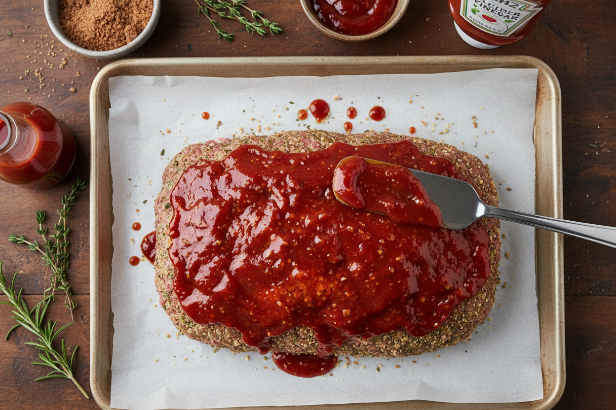 Meatloaf Recipe with the Best Glaze preparation step 2