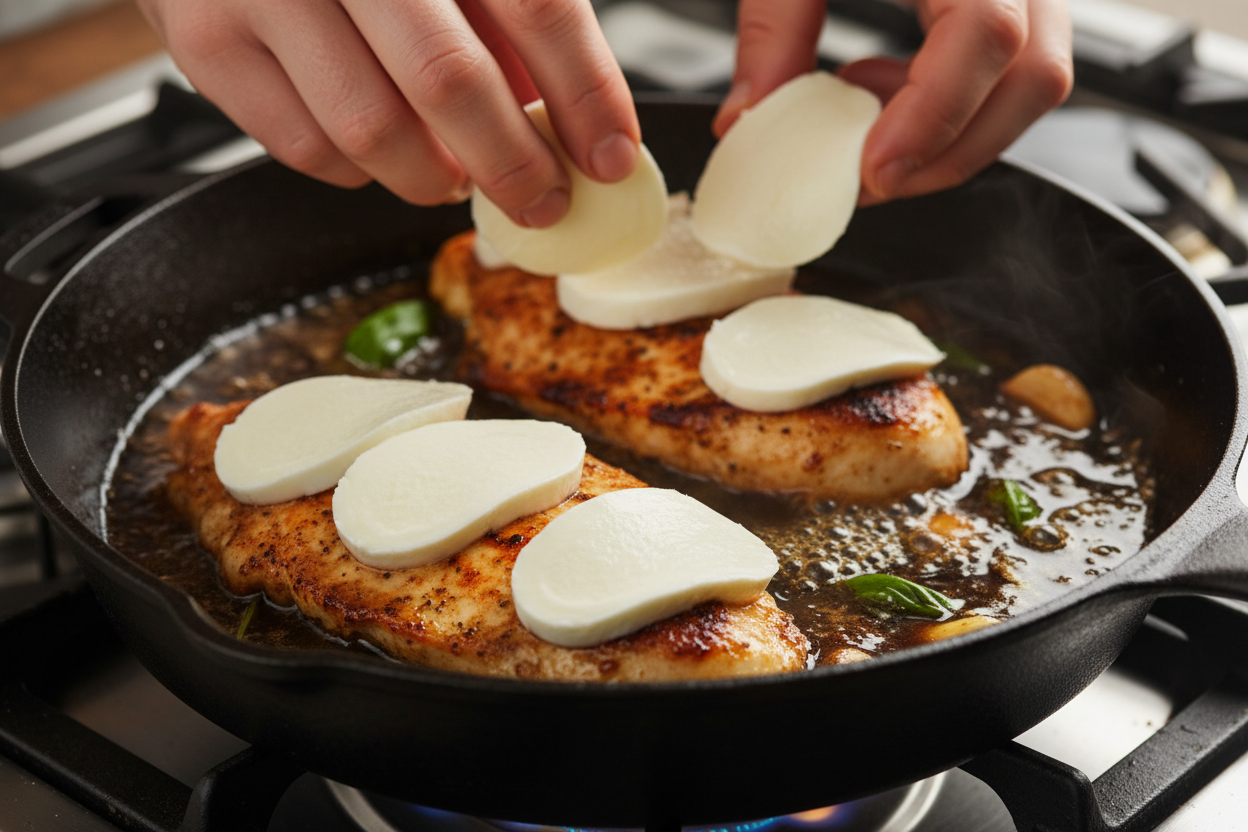 Easy One Pan Balsamic Chicken (30-Minute Skillet Dinner) 3 One Pan Balsamic Chicken preparation step 2