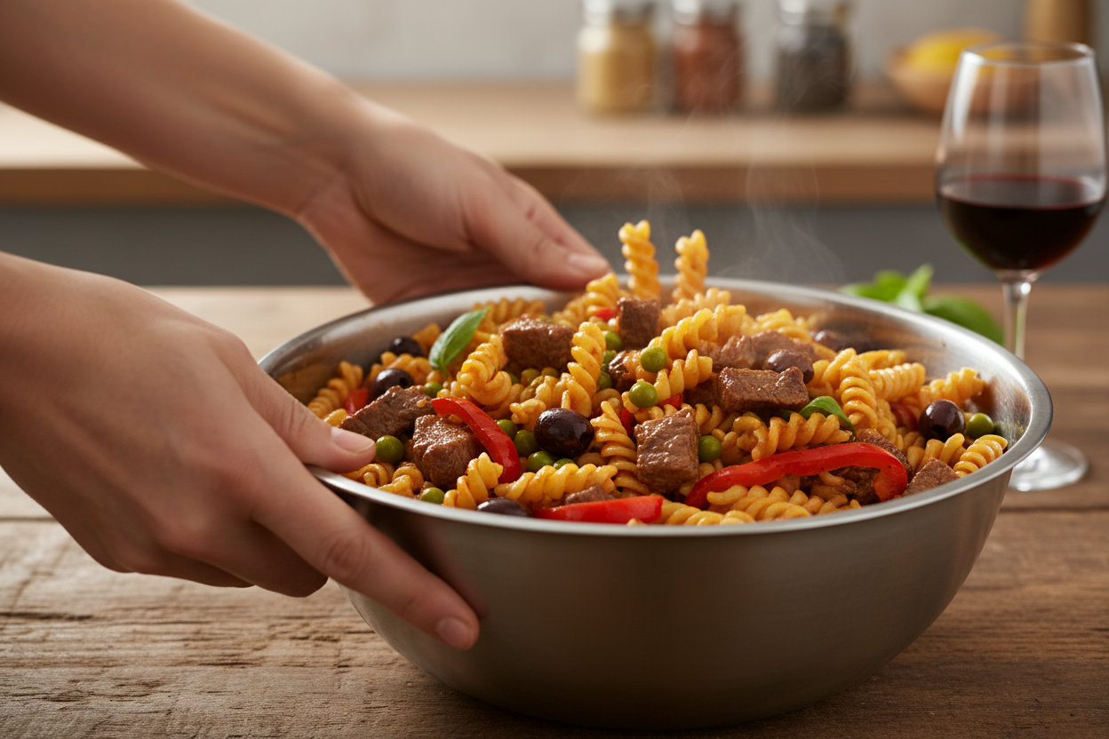 15 Make-Ahead Picnic Side Dishes (With Beef Pasta Salad) 2 Side Dish Picnic Recipes preparation step 1