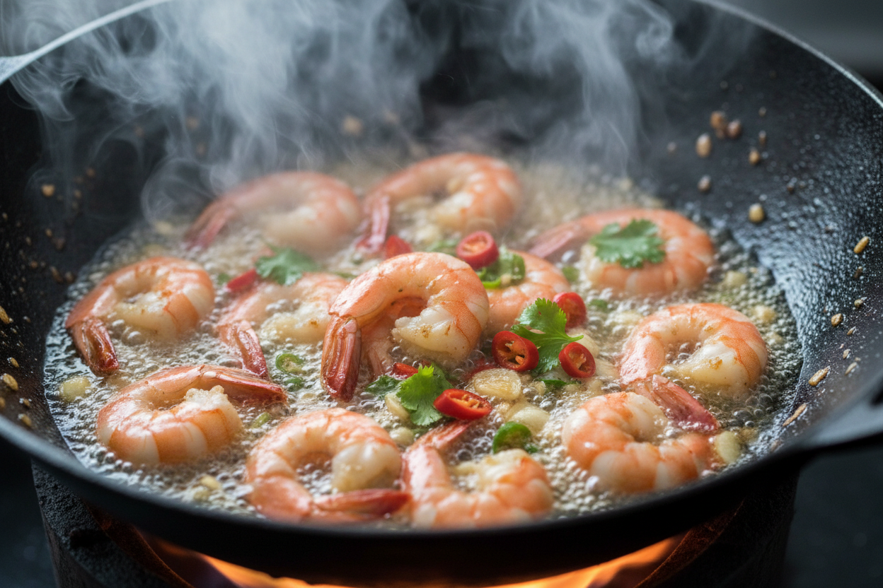 Simple Shrimp Fried Rice Recipe preparation step 1