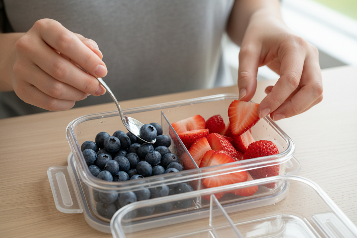 Snackle Box preparation step 1