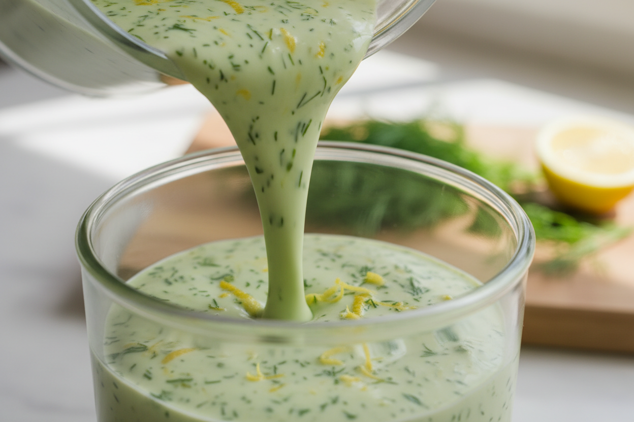 Tasty Chilled Cucumber Avocado Soup preparation step 2