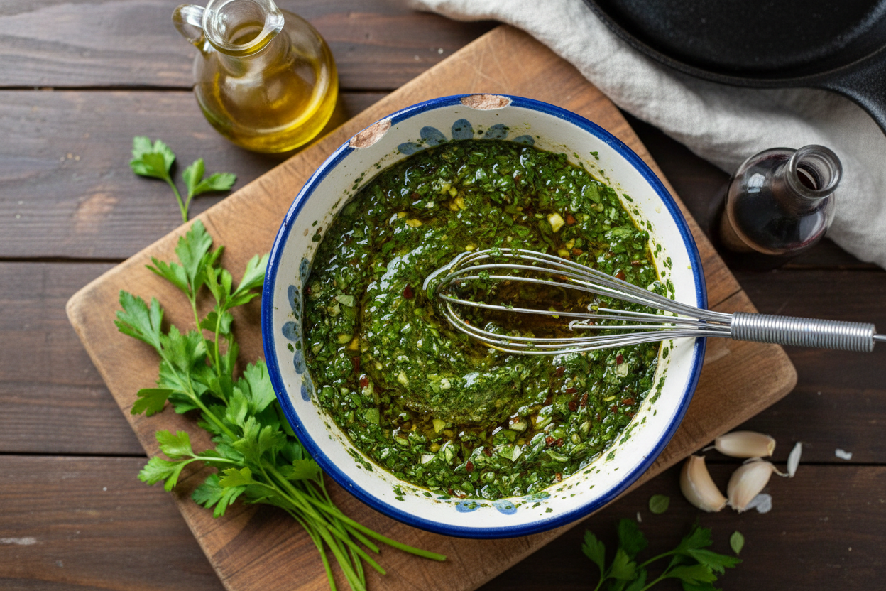 Plant-Based Lentil Empanadas with Chimichurri (Easy Recipe) 3 Vegan Lentil Empanadas Recipe with Veggie Filling & Chimichurri preparation step 2