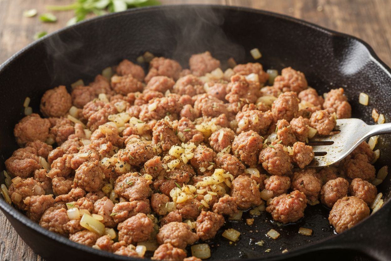 Zucchini Lasagna with Ground Turkey preparation step 1